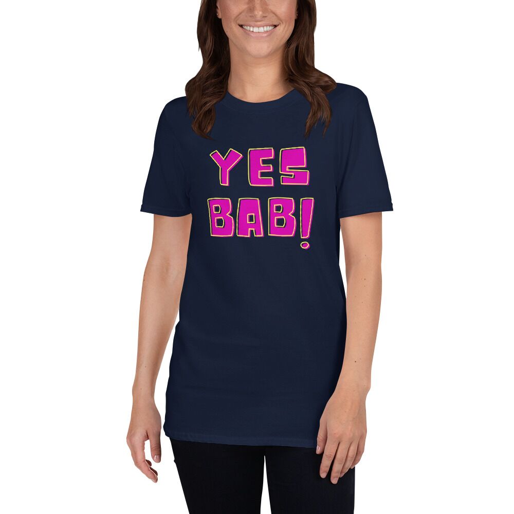 yes bab t shirt navy