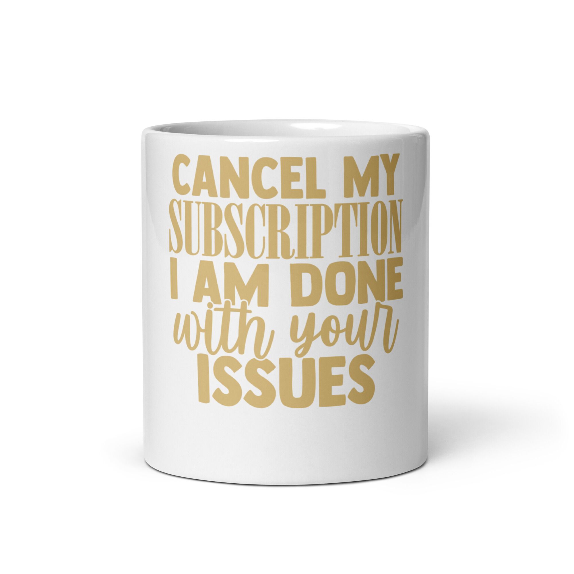 Funny Insult Mug (Issues)