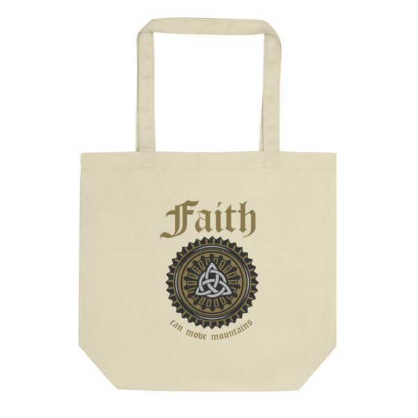 faith tote bag