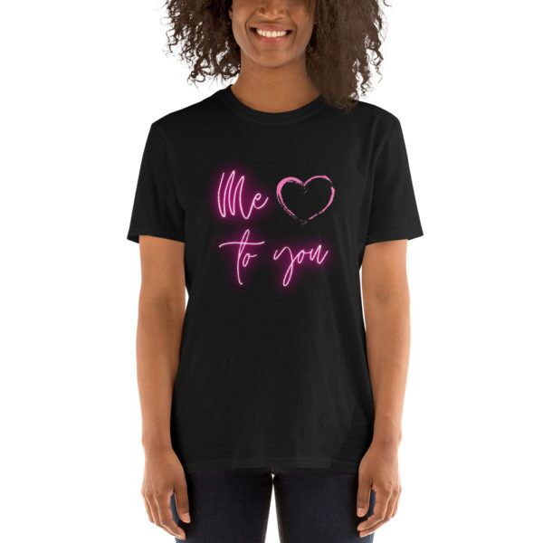 me to you t shirt black