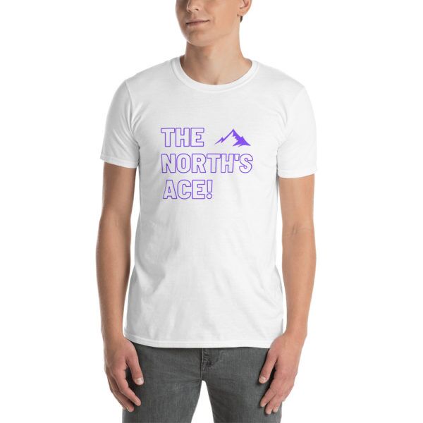 the norths ace t shirt white